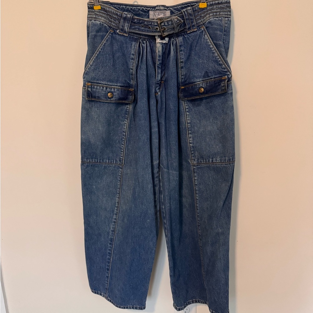 Marithe Francois Girbaud Denim Wide Leg Jeans